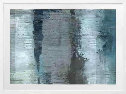 City Fog I Framed Art Print