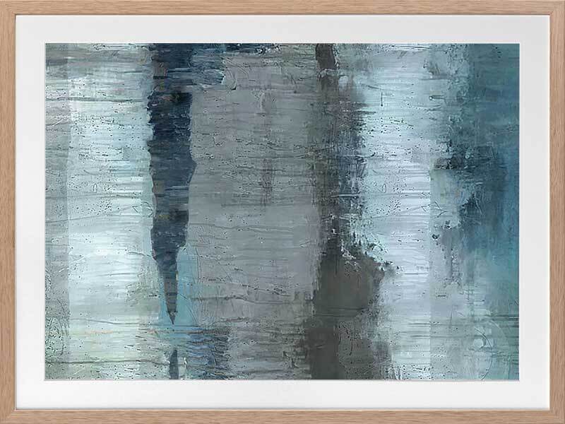 City Fog I Framed Art Print