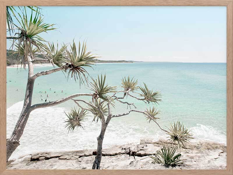 Pandanus in Paradise Framed Art Print