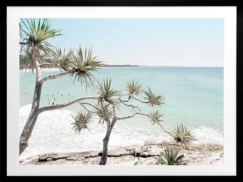 Pandanus in Paradise Framed Art Print