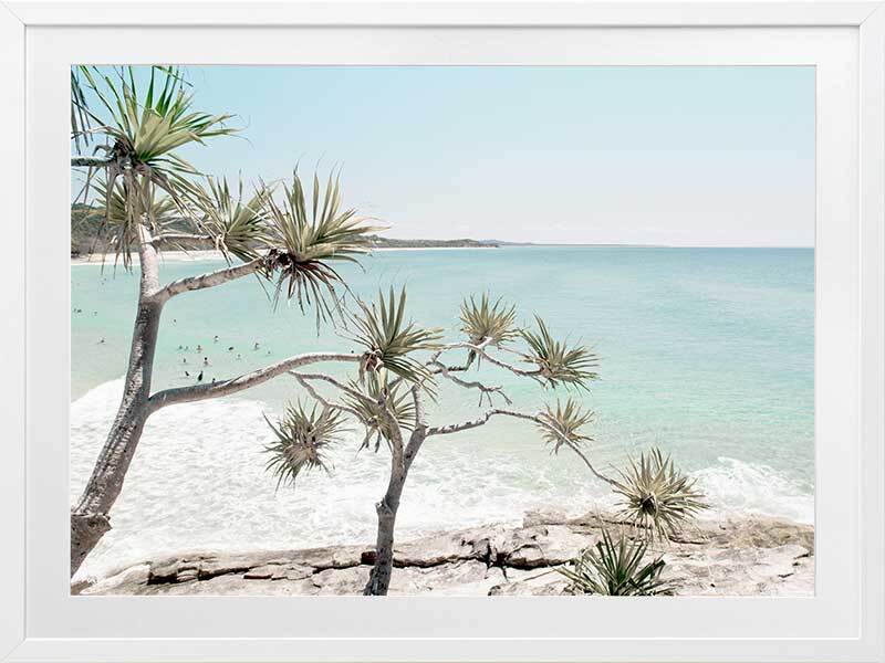 Pandanus in Paradise Framed Art Print