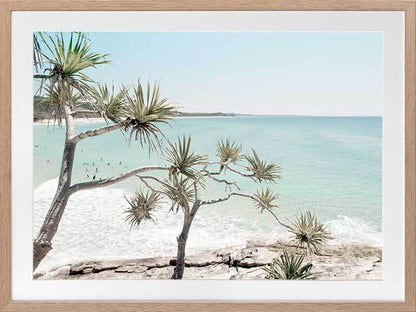 Pandanus in Paradise Framed Art Print