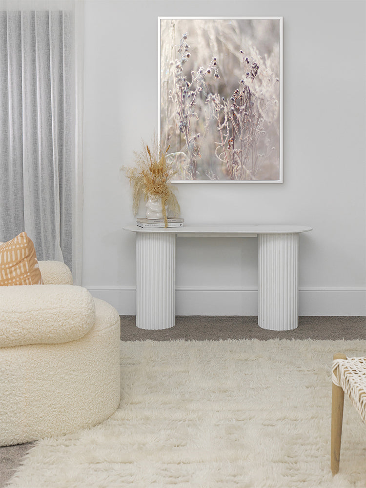 Thistle Frost Canvas Art Print | Lifestyle