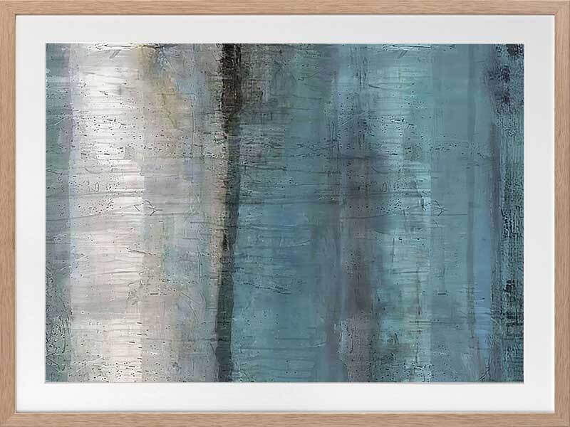 City Fog II Framed Art Print