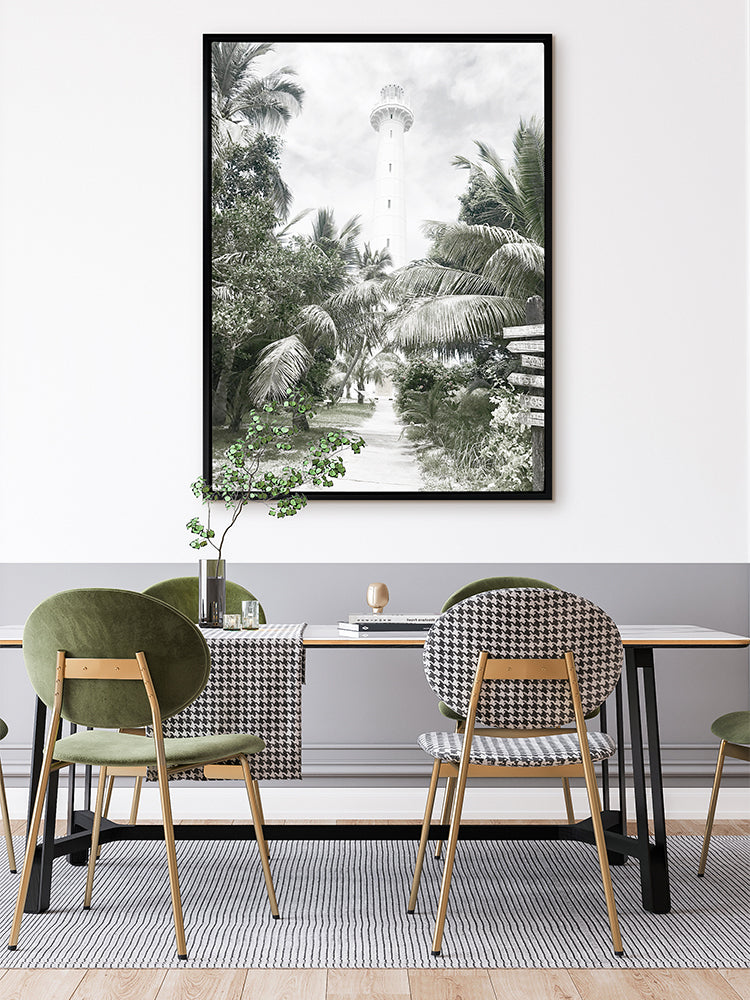 The Lighthouse Canvas Art Print | Lifestyle