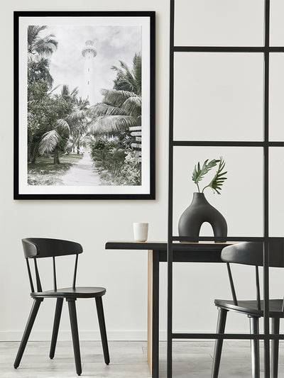 The Lighthouse Framed Art Print | Lifestyle