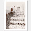 Stairs of Santorini Unframed Art Print