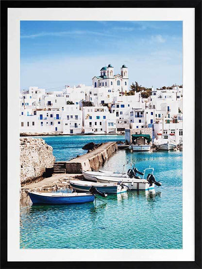 Naousa Perfection Framed Art Print