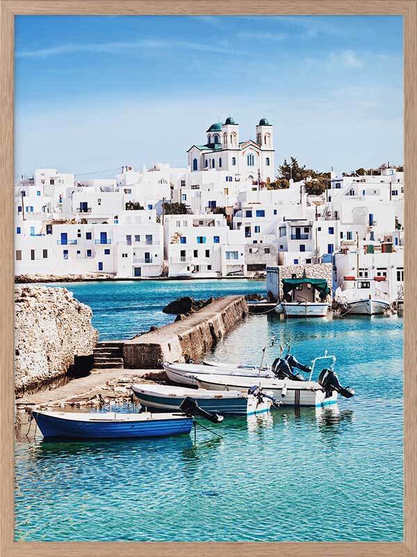 Naousa Perfection Framed Art Print