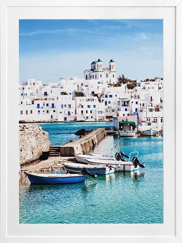 Naousa Perfection Framed Art Print