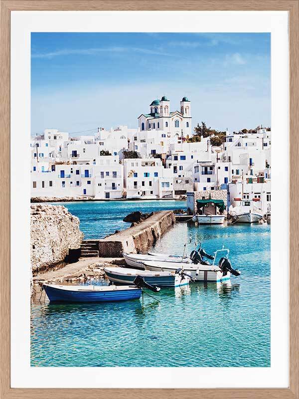 Naousa Perfection Framed Art Print