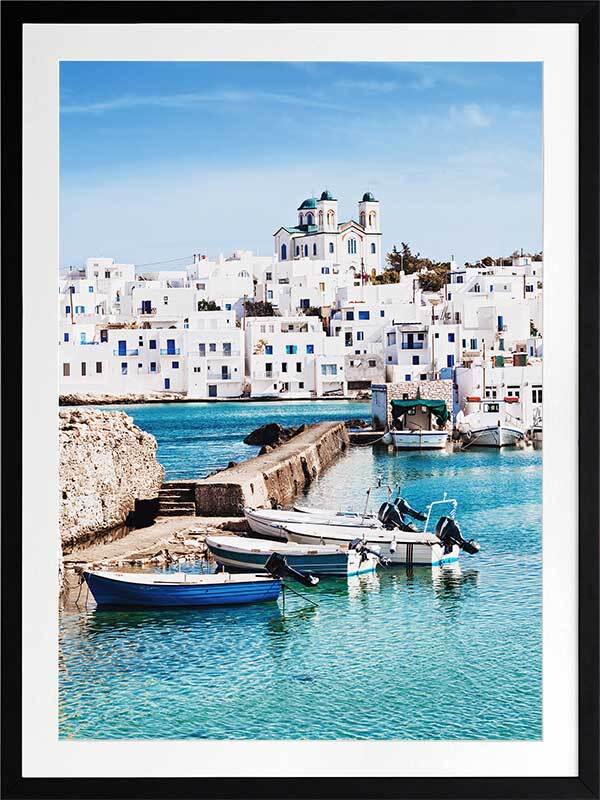 Naousa Perfection Framed Art Print