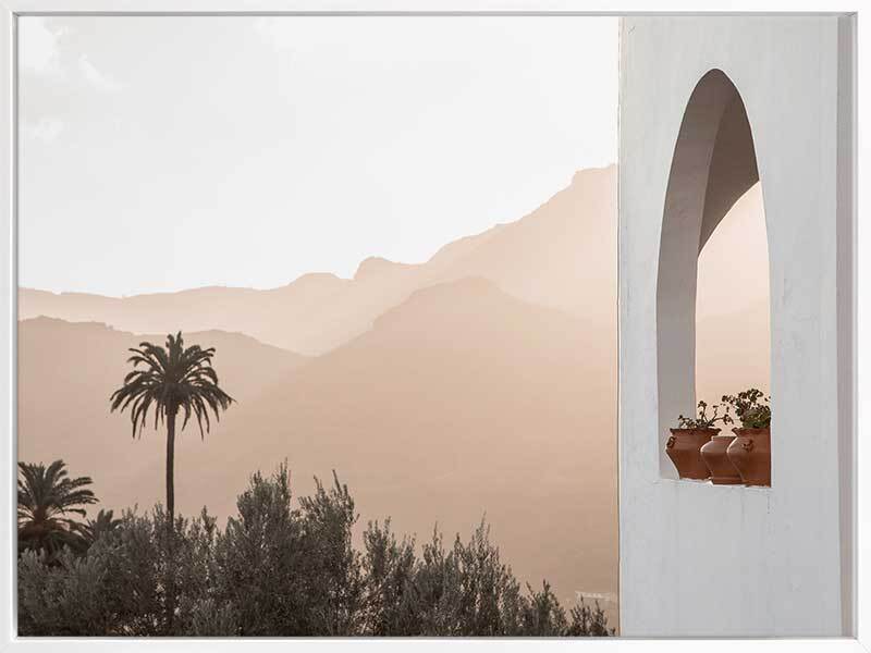 Spanish Arch Canvas Art Print