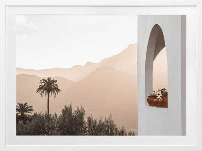 Spanish Arch Framed Art Print