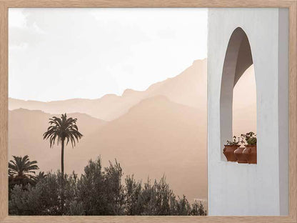 Spanish Arch Framed Art Print