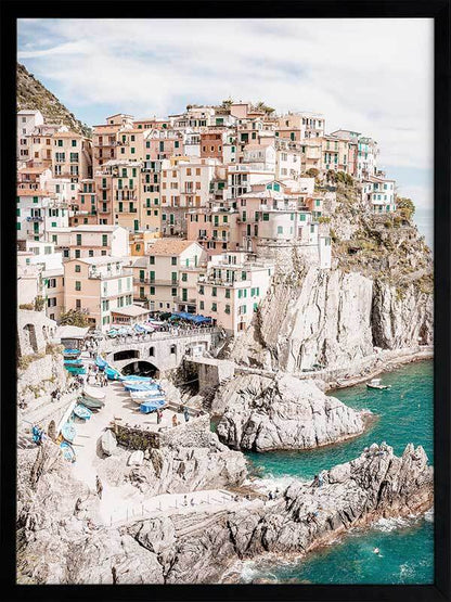 Cliffs of Cinque Terre Framed Art Print