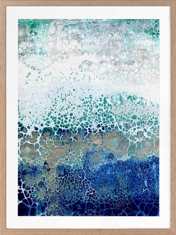 Wash Away I Framed Art Print