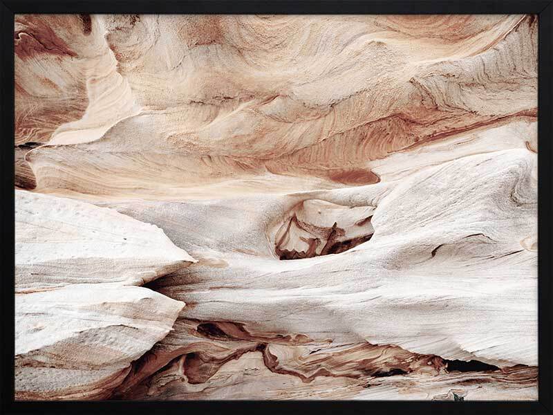 Canyon Wall Framed Art Print