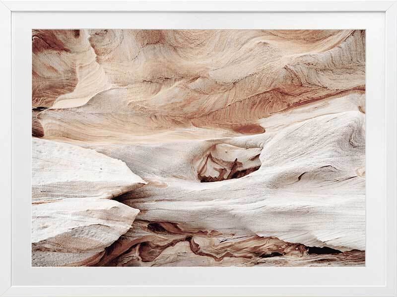 Canyon Wall Framed Art Print
