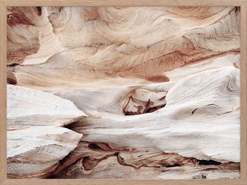 Canyon Wall Framed Art Print