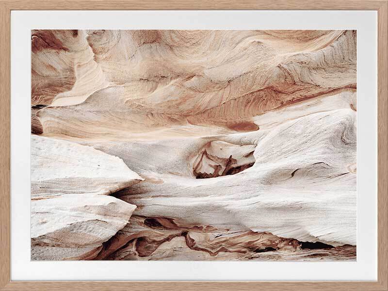 Canyon Wall Framed Art Print