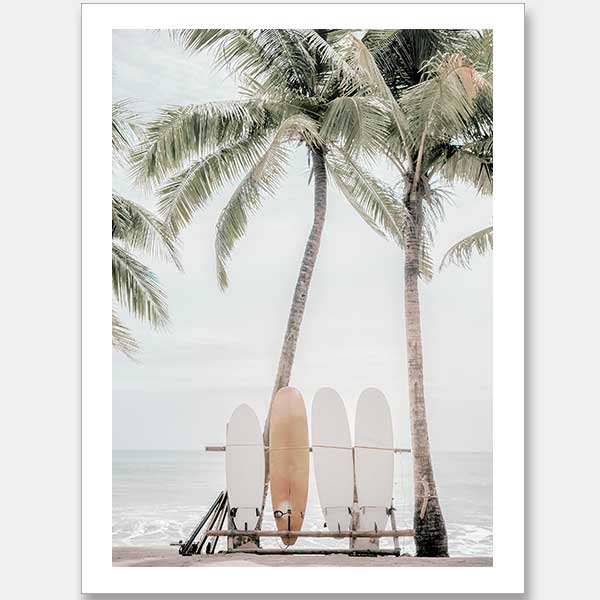 All A-board Unframed Art Print