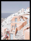 Homes of Thira Framed Art Print