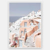 Homes of Thira Unframed Art Print