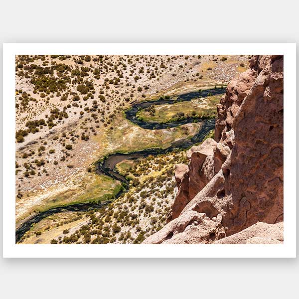 Winding River Unframed Art Print