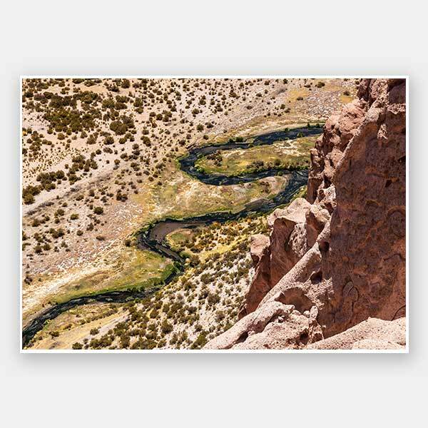 Winding River Unframed Art Print