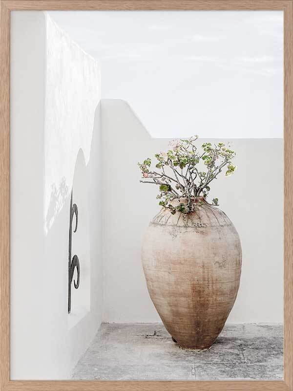 Terracotta Pot Framed Art Print