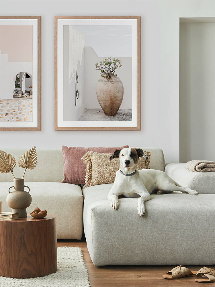 Terracotta Pot Framed Art Print | Lifestyle