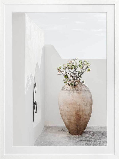 Terracotta Pot Framed Art Print