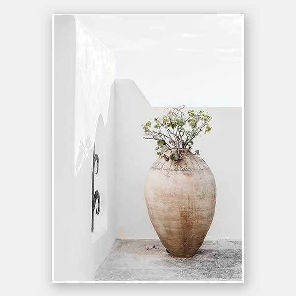 Terracotta Pot Unframed Art Print