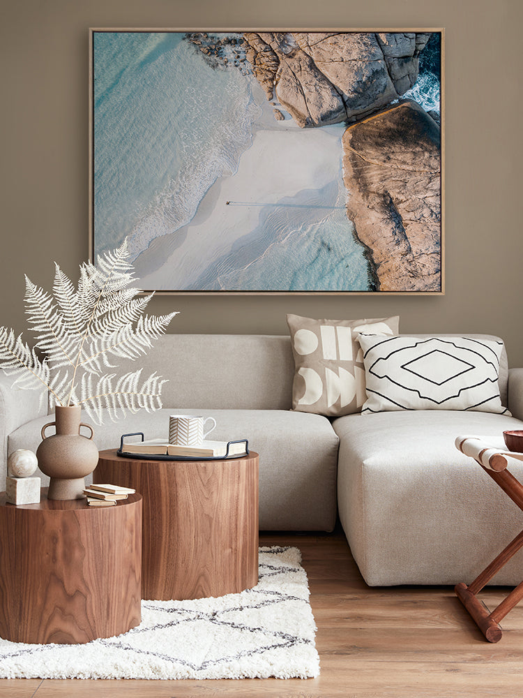 Isle of Solitude Canvas Art Print | Lifestyle