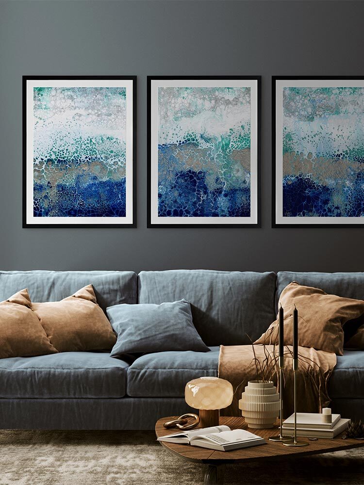 Wash Away II Framed Art Print | Lifestyle