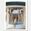 Poolside Glamour II Unframed Art Print