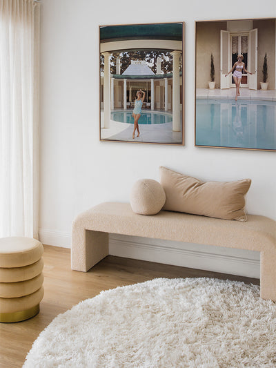 Poolside Glamour II Canvas Art Print | Lifestyle