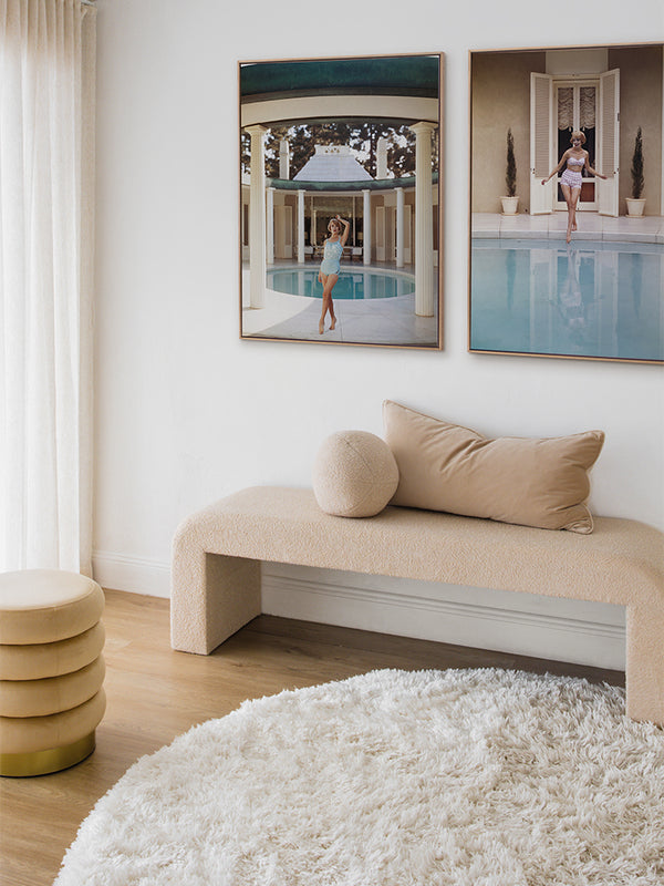 Poolside Glamour II Canvas Art Print | Lifestyle