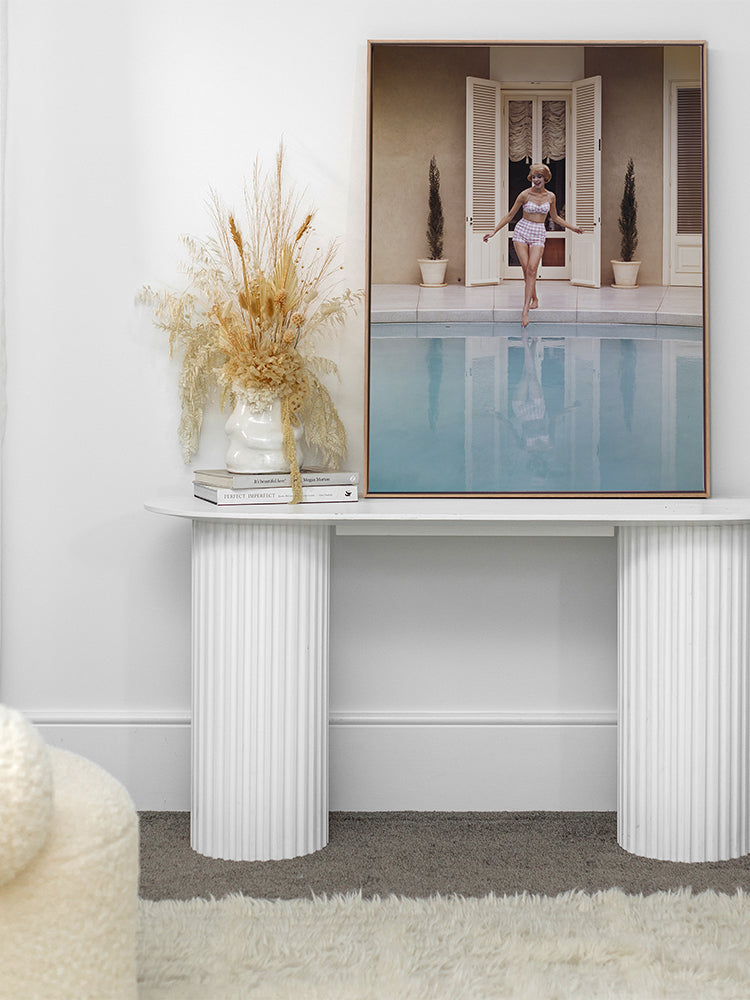 Poolside Glamour III Canvas Art Print | Lifestyle