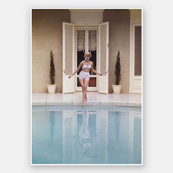 Poolside Glamour III Unframed Art Print