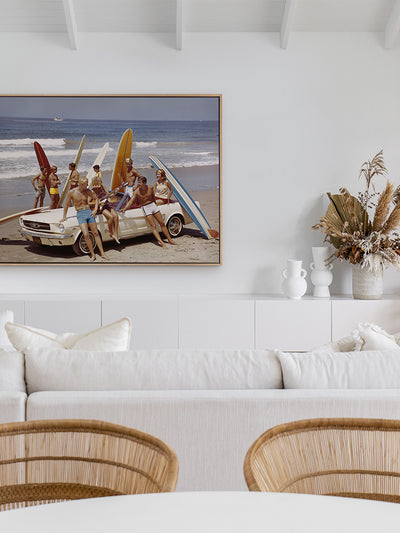 Summer Beach Ride I Canvas Art Print | Lifestyle