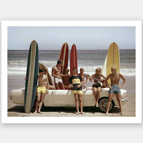 Summer Beach Ride II Unframed Art Print