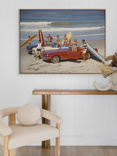 Summer Beach Ride III Canvas Art Print | Lifestyle