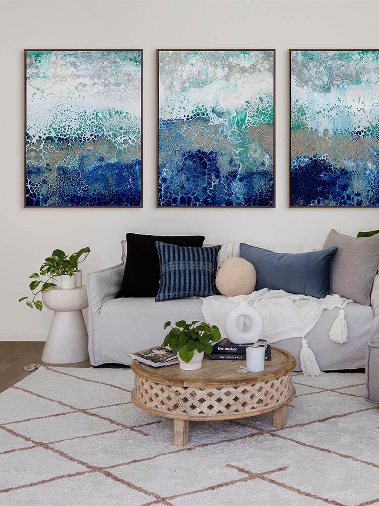 Wash Away III Canvas Art Print | Lifestyle