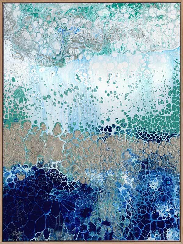 Wash Away III Canvas Art Print