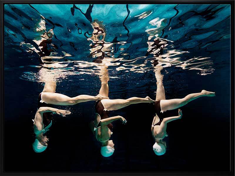 Water Aerobics I Canvas Art Print