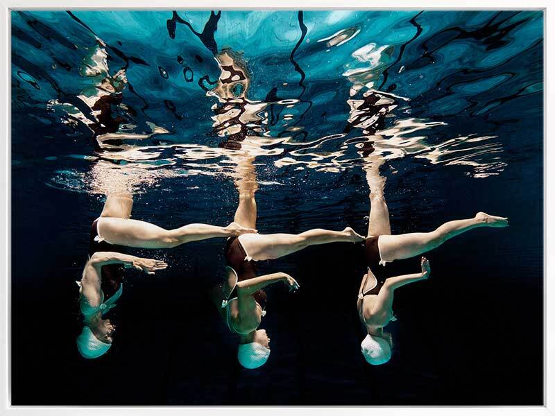 Water Aerobics I Canvas Art Print