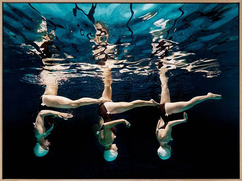 Water Aerobics I Canvas Art Print