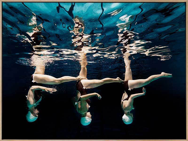 Water Aerobics I Canvas Art Print